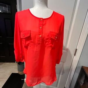 ~Live 4 Truth~ Vibrant Red Women's Top